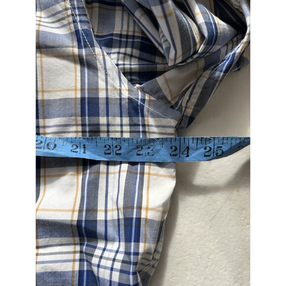 Hawker Rye Mens XL Plaid Long Sleeve Button Up Shirt Lot of 2 Slim Regular Fit - Picture 8 of 12